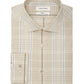 Camisa social Calvin Klein masculina com ajuste slim e stretch, tamanho marrom, 15x34x35