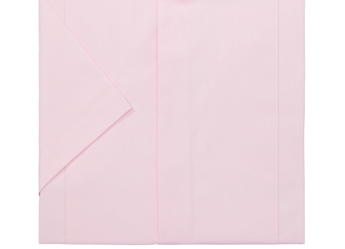 Camisa social masculina Calvin Klein Slim Fit manga curta rosa tamanho grande