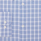 Camisa social Tommy Hilfiger masculina Th Tech No Tuck Slim Fit Stretch, roxa, tamanho médio