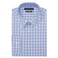 Camisa social Tommy Hilfiger masculina Th Tech No Tuck Slim Fit Stretch, roxa, tamanho médio