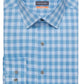 Camisa social masculina Van Heusen Stain Shield Regular Fit Azul Tamanho 16X34X35