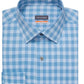 Camisa social masculina Van Heusen Stain Shield Regular Fit Azul Tamanho 16X34X35