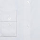 Camisa social masculina Calvin Klein Slim Fit Stretch resistente a rugas, branca, tamanho 16x34x35