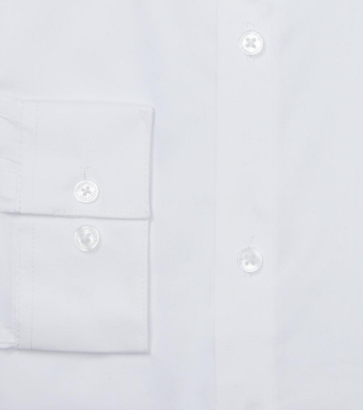 Camisa social masculina Calvin Klein Slim Fit Stretch resistente a rugas, branca, tamanho 16x34x35
