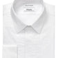 Camisa social masculina Calvin Klein Infinite Color Regular Fit, branca, tamanho 15,5 x 32 x 33
