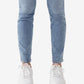 Calça jeans skinny feminina True Religion Halle High Rise, azul, tamanho 24