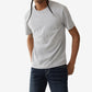Camiseta masculina True Religion Regular Fit Stitch Cotton, cinza, tamanho X-G