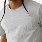 Camiseta masculina True Religion Regular Fit Stitch Cotton, cinza, tamanho X-G
