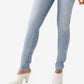 Calça jeans skinny feminina True Religion Stella Mid Rise azul
