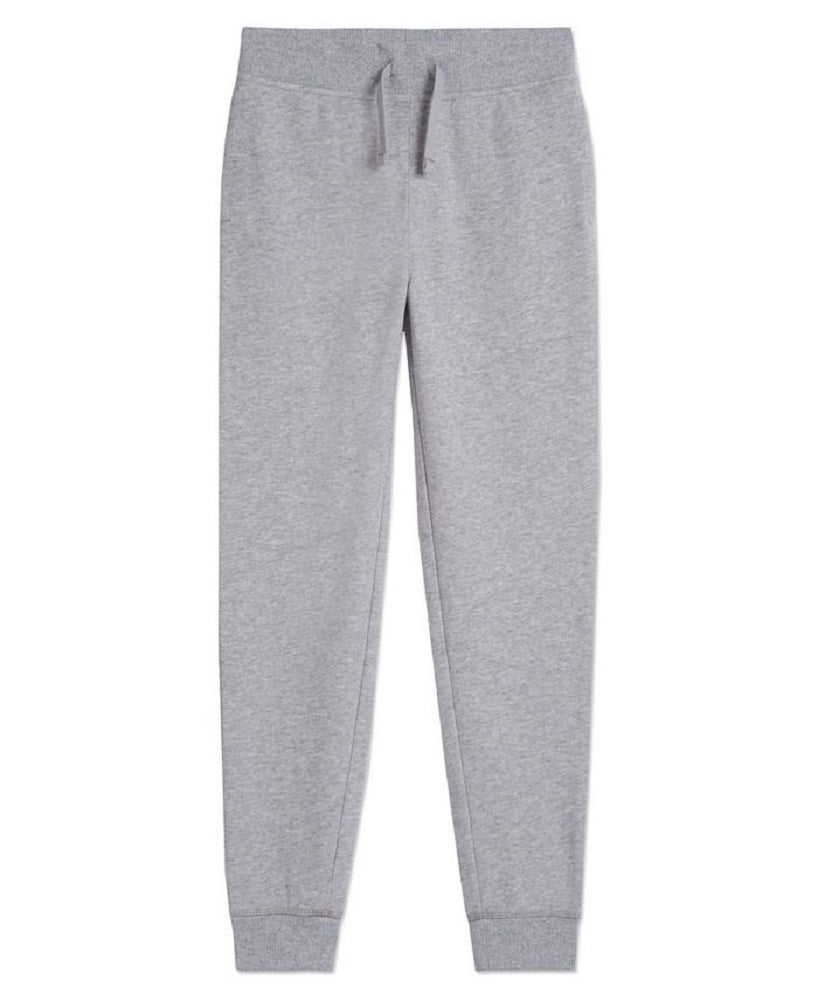 Calça de moletom Nautica Big Girl's Fleece Jogger cinza tamanho XX-G