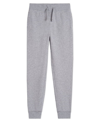 Calça de moletom Nautica Big Girl's Fleece Jogger cinza tamanho XX-G