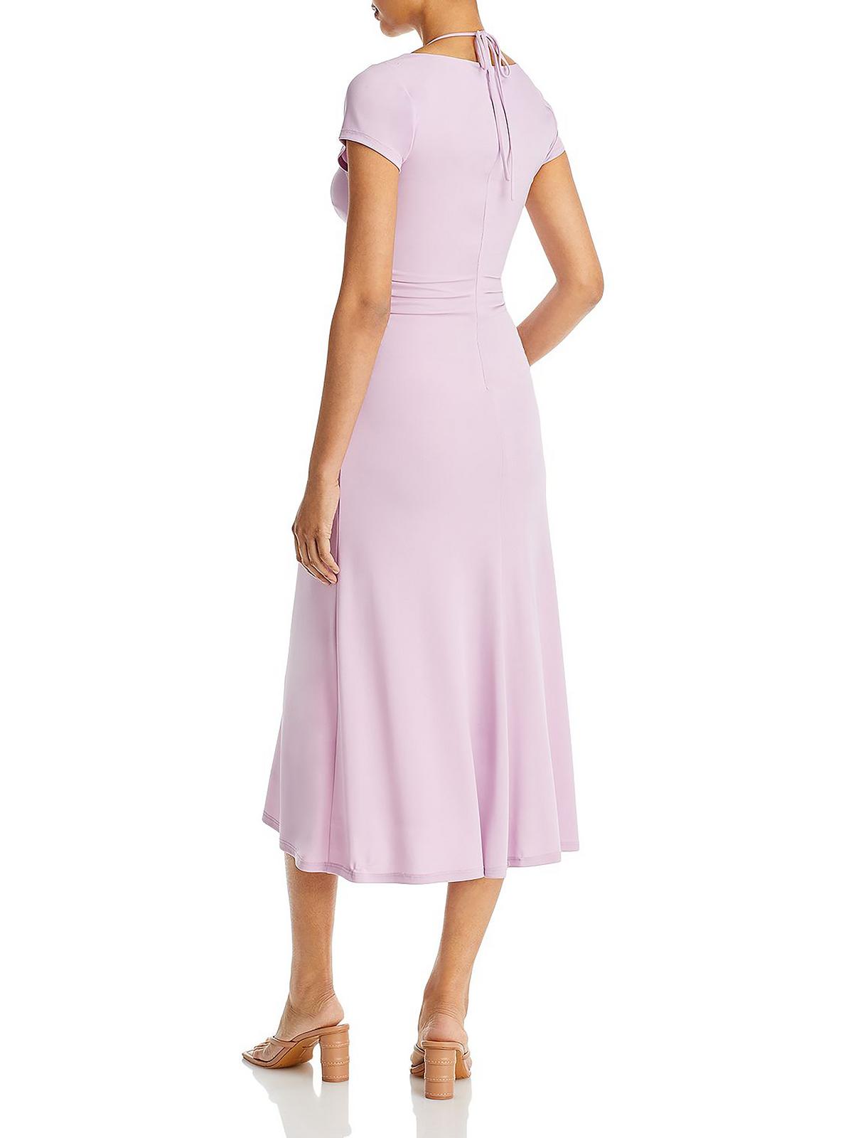 Vestido de manga curta Cinq à Sept Janis em Pale Iris