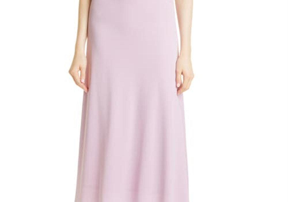 Vestido de manga curta Cinq à Sept Janis em Pale Iris