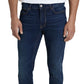 Calça jeans masculina DKNY Mercer Fit Denim Azul Tamanho 34X30