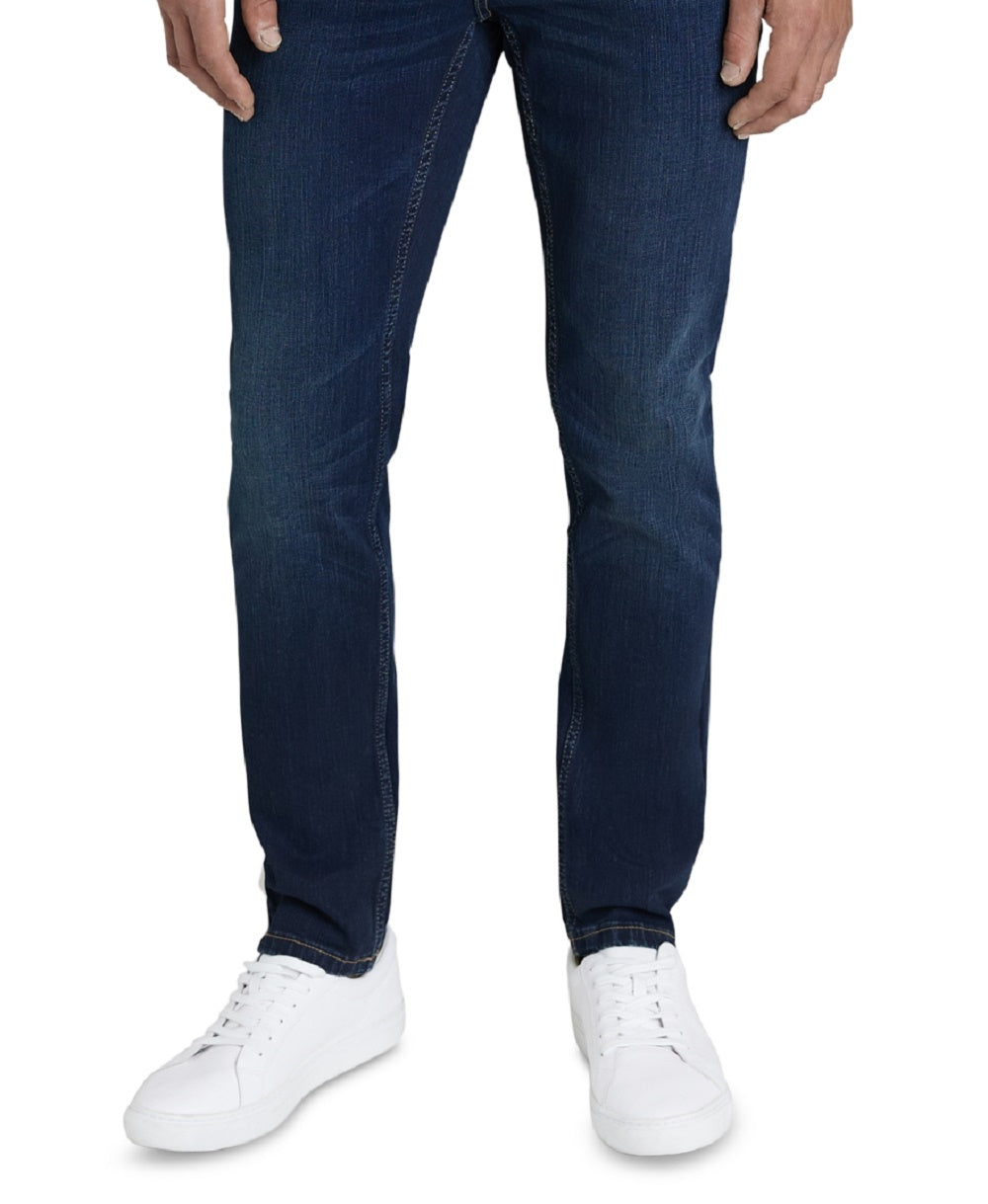 Calça jeans masculina DKNY Mercer Fit Denim Azul Tamanho 34X30