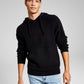 E agora este suéter masculino com capuz preto tamanho X-Large