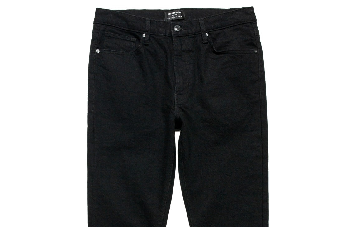 Calça jeans skinny Dean masculina Earnest Sewn preta tamanho 32