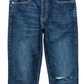 Calça jeans masculina Earnest Sewn Bryan Slouchy Slim Denim Azul Tamanho 32