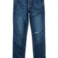 Calça jeans masculina Earnest Sewn Bryan Slouchy Slim Denim Azul Tamanho 38
