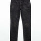 Calça jeans masculina Earnest Sewn Bryan Slouchy Slim Denim Preta