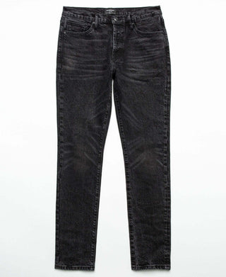 Calça jeans masculina Earnest Sewn Bryan Slouchy Slim Denim Preta