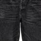 Calça jeans masculina Earnest Sewn Bryan Slouchy Slim Denim Preta