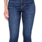 Calça jeans skinny feminina Earnest Sewn de cintura alta, azul, tamanho 25