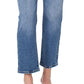 Calça jeans feminina Earnest Sewn de cintura alta, azul, tamanho 28