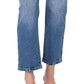 Calça jeans feminina Earnest Sewn de cintura alta, azul, tamanho 30