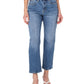 Calça jeans feminina Earnest Sewn de cintura alta, azul, tamanho 31