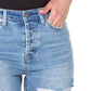 Shorts jeans feminino Earnest Sewn Cutoff azul tamanho 34