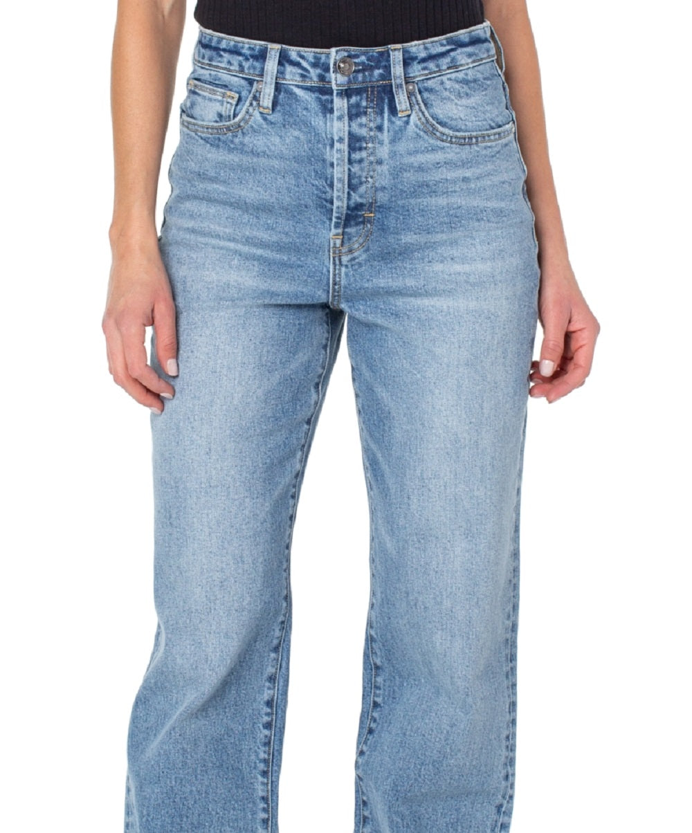 Calça jeans feminina Earnest Sewn Full Length Azul Tamanho 29