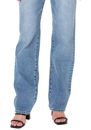 Calça jeans feminina Earnest Sewn Full Length Azul Tamanho 29