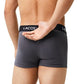 Pacote com 5 cuecas masculinas Lacoste Cotton Trunk, pretas, tamanho médio