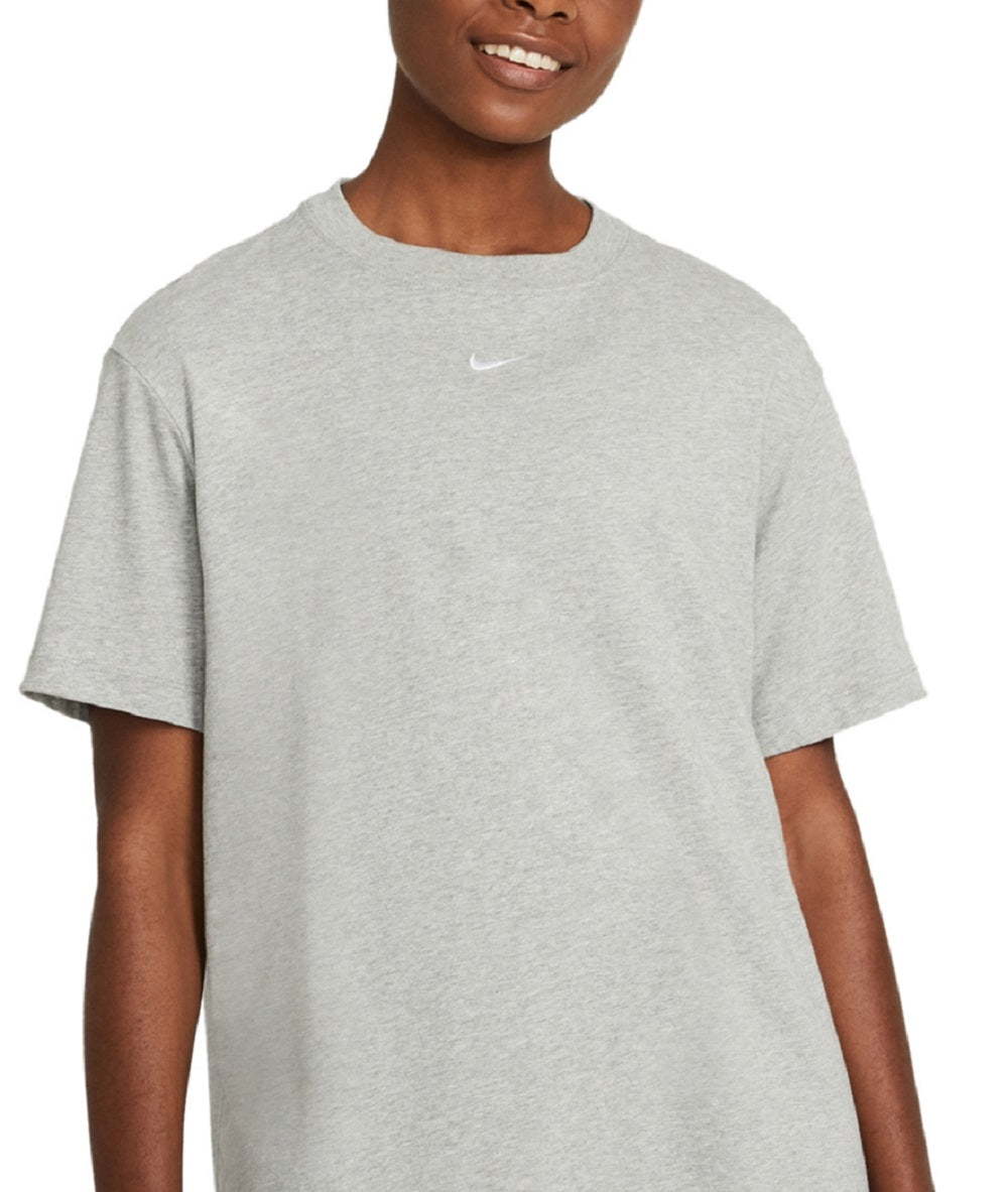 Blusa Nike Essential Oversized Feminina Cinza Tamanho Médio