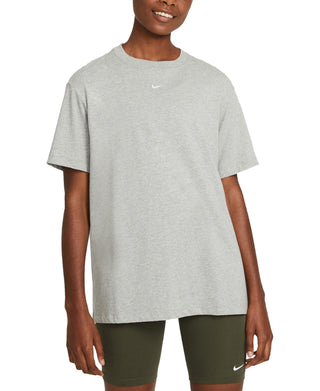 Blusa Nike Essential Oversized Feminina Cinza Tamanho Médio