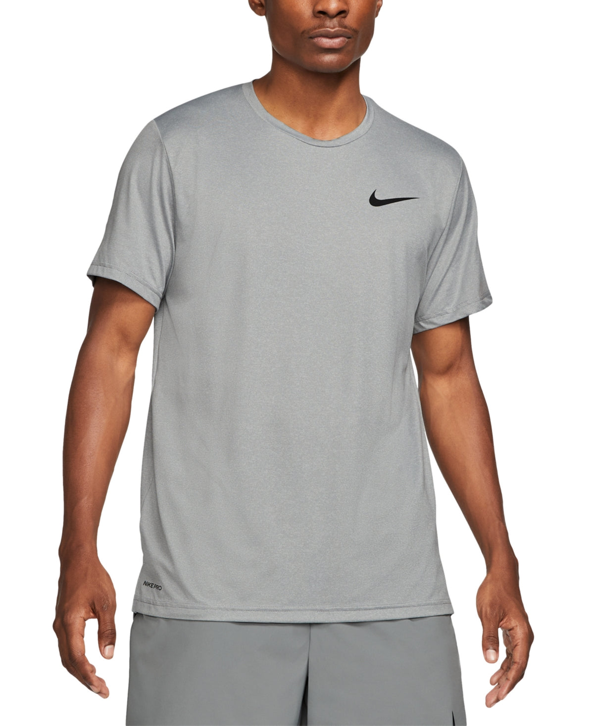 Camiseta Nike Hyperdry Training Masculina Cinza Tamanho XX-G
