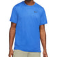 Camiseta Nike Hyperdry Training Masculina Azul Tamanho Médio
