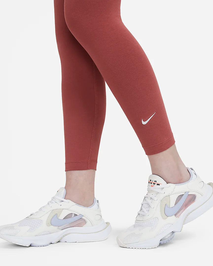 Legging Nike Sportswear Essential Midrise Feminina Rosa Tamanho Médio