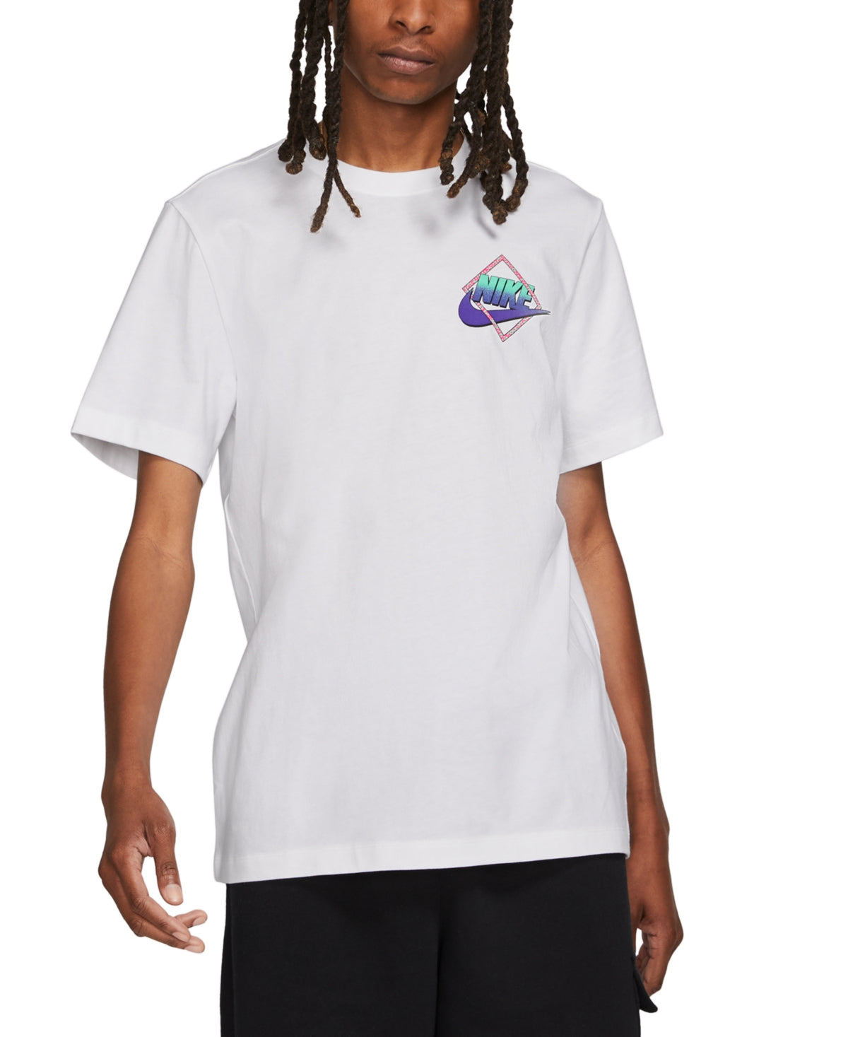 Camiseta Nike Beach Rollerblader Graphic Masculina Branca Tamanho Grande