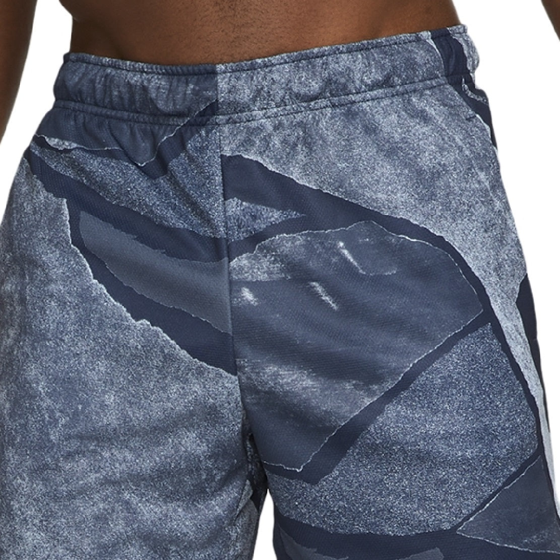 Shorts de treino estampado masculino Nike azul tamanho extragrande