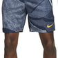 Shorts de treino estampado masculino Nike azul tamanho extragrande