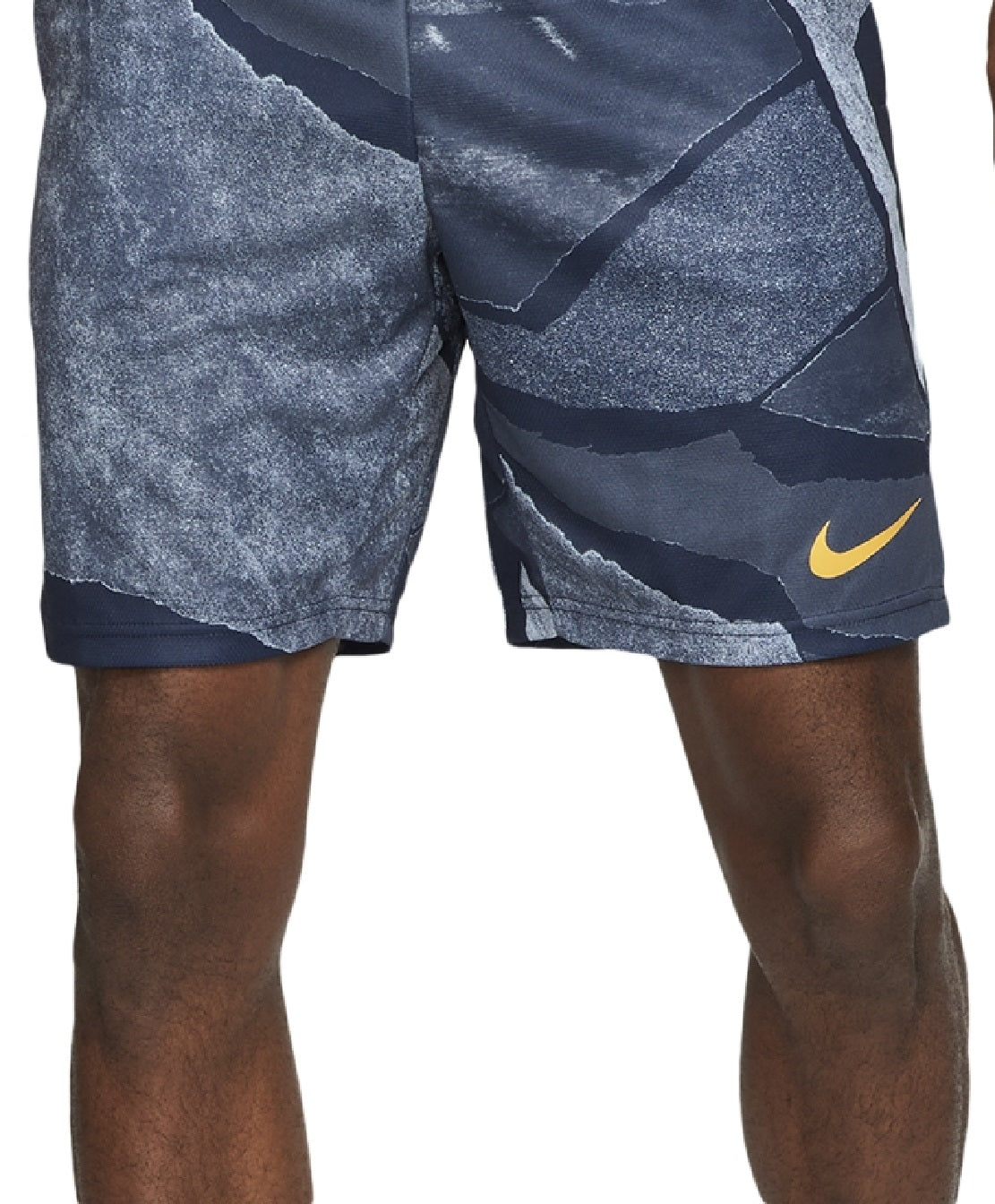 Shorts de treino estampado masculino Nike azul tamanho extragrande