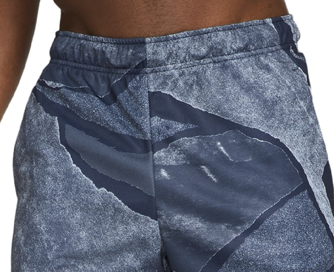 Shorts de treino estampado masculino Nike azul tamanho XX-G