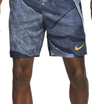 Shorts de treino estampado masculino Nike azul tamanho XX-G
