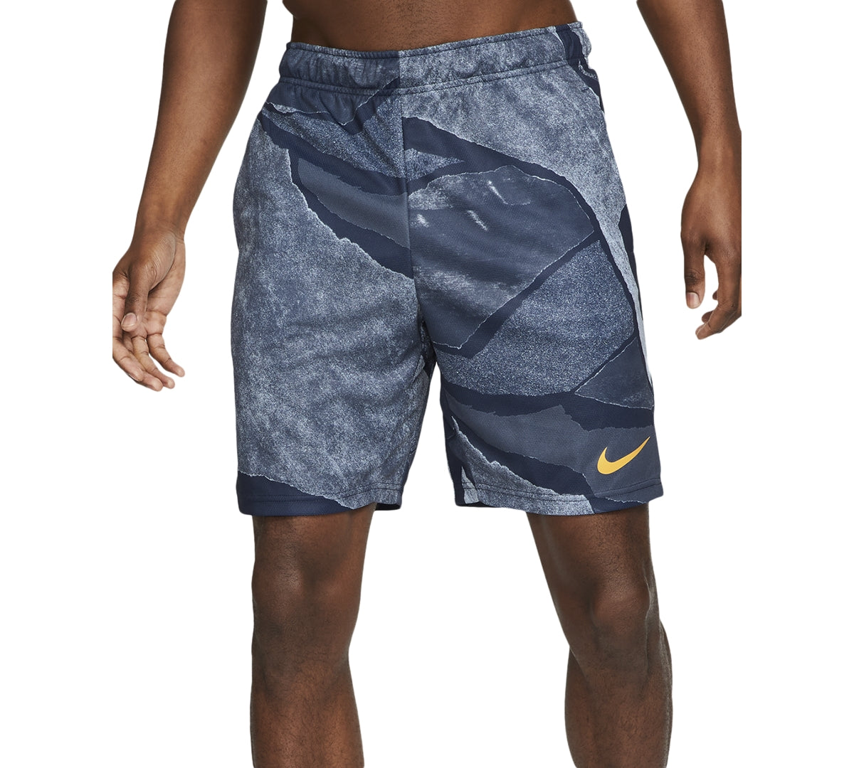 Shorts de treino estampado masculino Nike azul tamanho XX-G