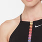 Sutiã Nike Indy Rainbow Ladder Feminino Preto Tamanho Médio