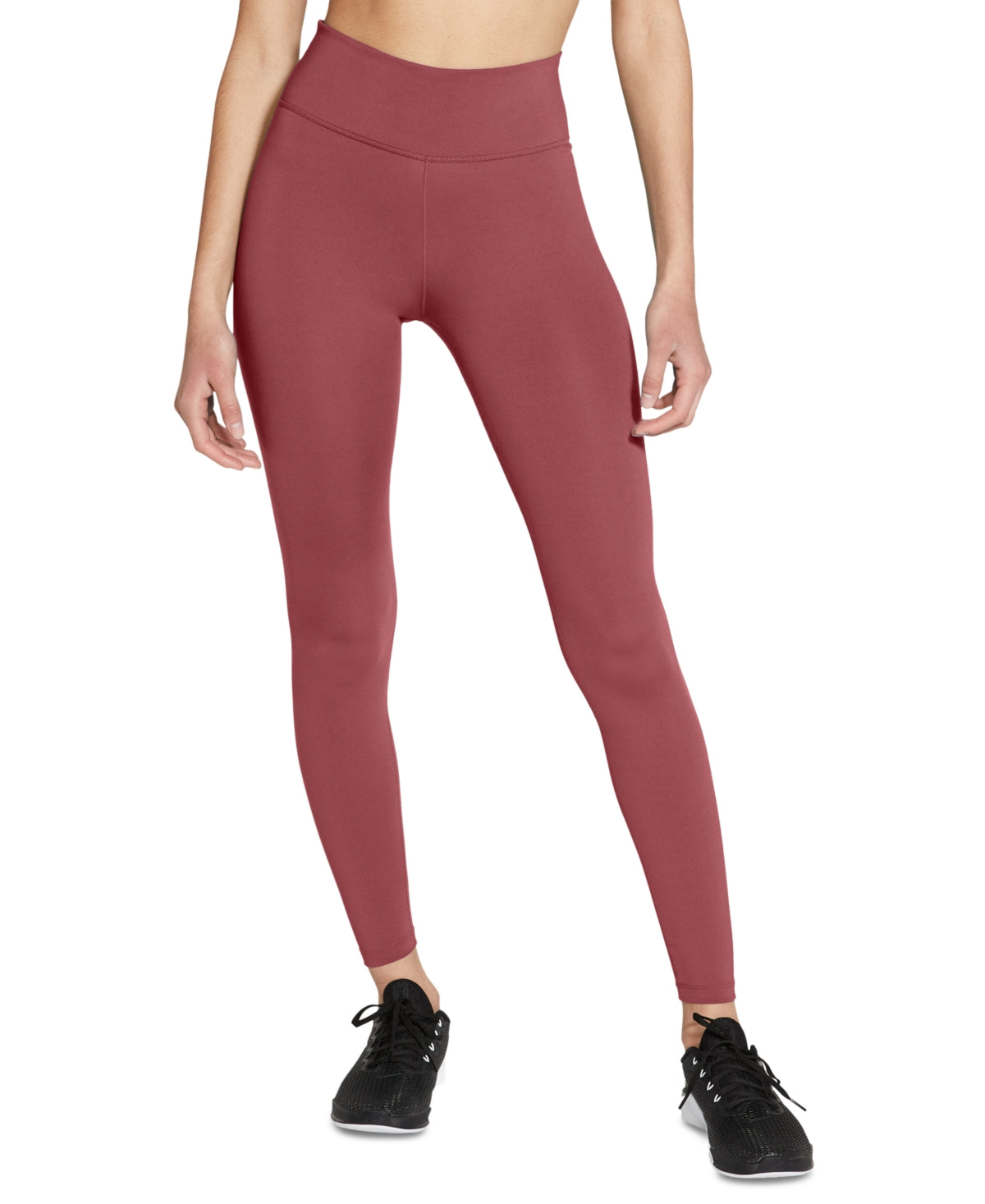 Legging Nike One Dri Fit Feminina - Marrom - Tamanho Médio