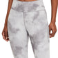 Legging Nike Dri Fit One Icon Clash Crop Performance Feminina Cinza Tamanho P
