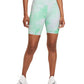 Calções de ciclismo Nike One Icon Clash para mulher, verde, tamanho extrapequeno